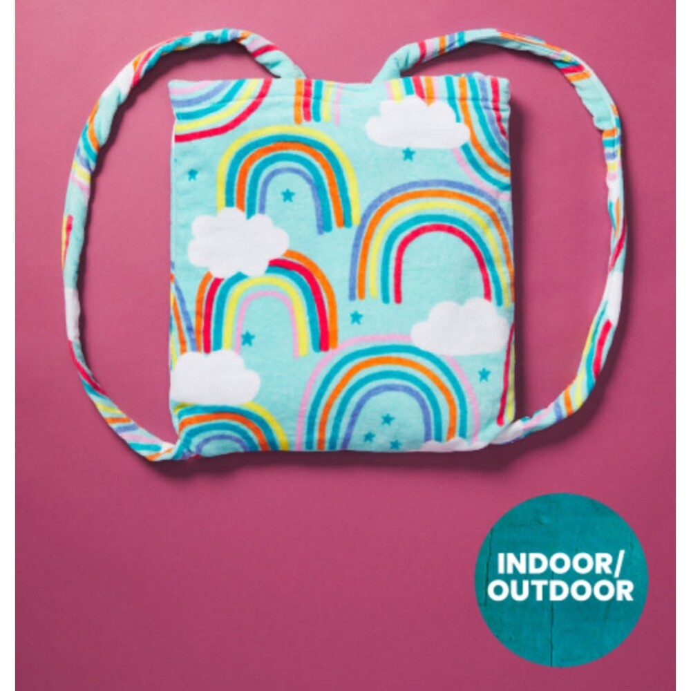 TOMMY BAHAMA Kids Rainbow Beach Towel Backpack, New